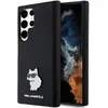 Image de Karl Lagerfeld KLHCLSMHCNPK S928 czarny/black hardcase Silicone Choupette Metal Pin (Samsung Galaxy S24 Ultra), Coque pour téléphone portable, Noir