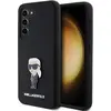 Image de Karl Lagerfeld KLHCMSMHKNPK + S926 czarny/black Silicone Ikonik Metal Pin (Samsung Galaxy S24+), Coque pour téléphone portable, Noir