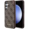 Image de Guess GUOHCSA35G4GFBR A35 A356 br zowy/brown hardcase 4G Metal Gold Logo (Samsung Galaxy A35), Coque pour téléphone portable, Or, Marron
