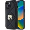Image de DKNY DKHCP15SPQDSLK iPhone 15 6.1" czarny/black Logo de la pile matelassée (Apple iPhone 15), Coque pour téléphone portable, Noir