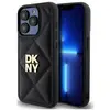 Image de DKNY DKHCP15LPQDSLK iPhone 15 Pro 6.1" czarny/black Logo de la pile matelassée (Apple iPhone 15 Pro), Coque pour téléphone portable, Noir