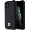 Image de DKNY DKHMN61PSHRPSK iPhone 11 / Xr 6.1" czarny/black étui rigide en cuir Monogram Motif Métal Logo Ma (Apple iPhone 11, Apple iPhone XR), Coque pour téléphone portable, Noir