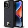 Image de DKNY DKHMP13XPSHRPSK iPhone 13 Pro Max 6.7" czarny/black hardcase Motif cuir Métal Logo MagSafe (Apple iPhone 13 Pro Max), Coque pour téléphone portable, Noir