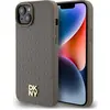Image de DKNY DKHMP14SPSHRPSW iPhone 14 / 15 / 13 6.1" br zowy/brown hardcase Motif en cuir Métal Logo MagS (Apple iPhone 13, Apple iPhone 14, Apple iPhone 15), Coque pour téléphone portable, Marron