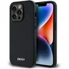 Image de Dkny Coque De Téléphone Pu Leather Metal Logo Magsafe Iphone 14 Pro