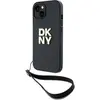 Image de DKNY DKHCP15MPBSWSK iPhone15 Plus 6.7" czarny/black hardcase Wrist Strap Stock Logo, Bandoulière pour smartphone, Noir