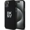 Image de DKNY DKHCP15SSMCBSK iPhone 15 / 14 / 13 6.1" czarny/black hardcase Liquid Silicone Metal Logo (Apple iPhone 15), Coque pour téléphone portable, Noir