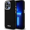 Image de DKNY DKHMP14LSMCHLK iPhone 14 Pro 6.1" czarny/black hardcase Silicone Liquid Small Metal Logo MagSaf (Apple iPhone 14 Pro), Coque pour téléphone portable, Noir