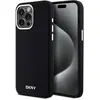Image de DKNY DKHMP15XSMCHLK iPhone 15 Pro Max 6.7" czarny/black hardcase Liquid Silicone Small Metal Logo Ma (Apple iPhone 15 Pro Max), Coque pour téléphone portable, Noir