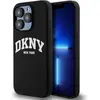 Image de DKNY DKHMP13LSNYACH iPhone 13 Pro / 13 6.1" czarny/black hardcase silicone liquide blanc logo imprimé (Apple iPhone 13, Apple iPhone 13 Pro), Coque pour téléphone portable, Noir, Blanc