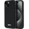 Image de DKNY DKHCP15S3DRPWK iPhone 15 / 14 / 13 6.1" czarny/black hardcase 3D Rubber Repeat Pattern (Apple iPhone 13, Apple iPhone 15), Coque pour téléphone portable, Noir