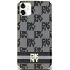 Image de DKNY DKHMN61HCPTSK iPhone 11 / Xr 6.1" czarny/black hardcase IML Checkered Mono Pattern & Printed St (Apple iPhone 11, Apple iPhone XR), Coque pour téléphone portable, Noir