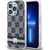 Image de DKNY DKHMP15LHCPTSK iPhone 15 Pro 6.1" czarny/black hardcase IML Checkered Mono Pattern & Printed St (Apple iPhone 15 Pro), Coque pour téléphone portable, Noir