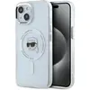 Image de Karl Lagerfeld IML Metal Karl Head MagSafe Case for iPhone 15 Plus White (Apple iPhone 15 Plus), Coque pour téléphone portable, Blanc