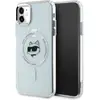 Image de Karl Lagerfeld KLHMN61HLSCHH iPhone 11 / Xr 6.1" bia y/white hardcase IML Metal Choupette Head MagS (Apple iPhone 11), Coque pour téléphone portable, Blanc