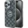 Image de Karl Lagerfeld KLHMP15XHMCKMHK iPhone 15 Pro Max 6.7" czarny/black IML Monogram Karl&Choupette Head (Apple iPhone 15 Pro Max), Coque pour téléphone portable, Noir