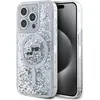 Image de Karl Lagerfeld Liquid Glitter Karl and Choupette Heads MagSafe Case for iPhone 15 Pro Max Transparen (Apple iPhone 15 Pro Max), Coque pour téléphone portable, Transparent