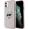 Image de Karl Lagerfeld KLHCN61HKLPCHP iPhone 11 / Xr 6.1" ró owy/pink hardcase IML Tête de Choupette & Monogram (Apple iPhone 11, Apple iPhone XR), Coque pour téléphone portable, Pink