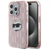 Image de Karl Lagerfeld KLHCP15XHKLPCHP iPhone 15 Pro Max 6.7" ró owy/pink hardcase IML Choupette Head & Mono (Apple iPhone 15 Pro Max), Coque pour téléphone portable, Pink