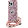 Image de Karl Lagerfeld KLHMP15XHCKCKLCP iPhone 15 Pro Max 6.7" ró owy/pink hardcase IML Crossbody Monogram K (Apple iPhone 15 Pro Max), Coque pour téléphone portable, Pink, Rose