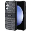 Image de DKNY DKHCMPRTHSLK + S926 czarny/black hardcase Leather Mono Stripe & Metal Logo (Samsung Galaxy S24+), Coque pour téléphone portable, Noir