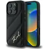 Image de Karl Lagerfeld KLHCP16LPQDSMGK iPhone 16 Pro 6.3" czarny/black hardcase Quilted Signature (Apple iPhone 16 Pro), Coque pour téléphone portable, Noir