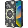 Image de Guess GUHMP16SH4PYEEK iPhone 16 6.1" czarny/black hardcase IML Peony On 4G Background MagSafe (Apple iPhone 16), Coque pour téléphone portable, Noir