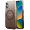 Image de Guess GUHMP16MHGRCELW iPhone 16 Plus 6.7" br zowy/brown hardcase IML Glitter Gradient MagSafe (Apple iPhone 16 Plus), Coque pour téléphone portable, Marron