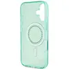 Image de Guess GUHMP16SPFTDTEN iPhone 16 6.1" zielony/green hardcase IML Rhinestones MagSafe (Apple iPhone 16), Coque pour téléphone portable, Vert