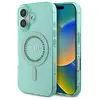 Image de Guess GUHMP16MPFTDTEN iPhone 16 Plus 6.7" zielony/green hardcase IML Rhinestones MagSafe (Apple iPhone 16 Plus), Coque pour téléphone portable, Vert