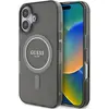 Image de Guess GUHMP16MHFGEREK iPhone 16 Plus 6.7" czarny/black hardcase IML Glitter Circle MagSafe (Apple iPhone 16 Plus), Coque pour téléphone portable, Noir