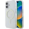 Image de Guess GUHMP16SHFGERET iPhone 16 6.1" prze roczysty/transparent hardcase IML Glitter Circle MagSafe (Apple iPhone 16), Coque pour téléphone portable, Transparent