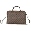 Image de Guess PU 4G Triangle Logo Computer Bag 15/16 - brown (15"), Sac pour notebook, Marron