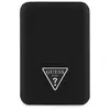 Image de Guess Batterie Externe Pu Grained Triangle Logo Magsafe 5.000mah