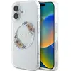 Image de Guess GUHMP16SHFWFCT iPhone 16 6.1" prze roczysty/transparent hardcase IML Flowers Wreath MagSafe (Apple iPhone 16), Coque pour téléphone portable, Transparent