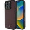 Image de Mercedes MEHMP16X23RBARR iPhone 16 Pro Max 6.9" czerwony/red hardcase Textured And Plain Leather Mag (Apple iPhone 16 Pro Max), Coque pour téléphone portable, Rouge