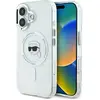 Image de Karl Lagerfeld KLHMP16SHLSKIH iPhone 16 6.1" bia y/white hardcase IML Metal Karl Head MagSafe (Apple iPhone 16), Coque pour téléphone portable, Blanc
