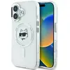 Image de Karl Lagerfeld KLHMP16MHLSCHH iPhone 16 Plus 6.7" bia y/white hardcase IML Metal Choupette Head MagS (Apple iPhone 16 Plus), Coque pour téléphone portable, Blanc