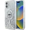 Image de Karl Lagerfeld KLHMP16MLGKISGH iPhone 16 Plus 6.7" hardcase transparent Liquid Glitter Karl Head Ma (Apple iPhone 16 Plus), Coque pour téléphone portable, Transparent