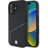 Image de BMW BMHMP16S23RDCLK iPhone 16 6.1" czarny/black hardcase Sign Leather Textured And Line MagSa (Apple iPhone 16), Coque pour téléphone portable, Noir