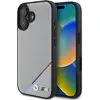 Image de BMW BMHMP16S23PUPDG iPhone 16 6.1" szary/grey hardcase M Perforated Tricolor Line MagSafe (Apple iPhone 16), Coque pour téléphone portable, Gris