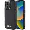 Image de BMW BMHMP16L23PMWK iPhone 16 Pro 6.3" czarny/black hardcase M Smooth Full Wrapped Metal MagSafe (Apple iPhone 16 Pro), Coque pour téléphone portable, Noir