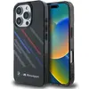 Image de BMW BMHCP16L23HTRAK iPhone 16 Pro 6.3" czarny/black hardcase Motosport IML Random Stripes (Apple iPhone 16 Pro), Coque pour téléphone portable, Noir