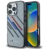 Image de BMW BMHCP16L23HTRAG iPhone 16 Pro 6.3" szary/grey hardcase Motosport IML Random Stripes (Apple iPhone 16 Pro), Coque pour téléphone portable, Gris, Argent