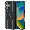 Image de Mercedes MEHMP16S23HRSK iPhone 16 6.1" czarny/black hardcase MB Double Layer Crossed Lines MagSaf (Apple iPhone 16), Coque pour téléphone portable, Noir