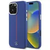 Image de Mercedes MEHMP16X23SUMRV iPhone 16 Pro Max 6.9" granatowy/navy hardcase Silicone Red Stripe MagSa (Apple iPhone 16 Pro Max), Coque pour téléphone portable, Bleu, Rouge, Noir