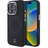 Image de Mercedes MEHMP16L23SUTTK iPhone 16 Pro 6.3" czarny/black hardcase Silicone Tonal Logo MagSafe (Apple iPhone 16 Pro), Coque pour téléphone portable, Noir