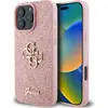 Image de Guess GUHCP16LHG4SGP iPhone 16 Pro 6.3" ró owy/pink hardcase Fixed Glitter Big 4G (Apple iPhone 16 Pro), Coque pour téléphone portable, Rose