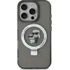 Image de Karl Lagerfeld Phone 16 Pro Max ingstand Karl and Choupette MagSafe Case (Apple iPhone 16 Pro Max), Coque pour téléphone portable, Noir