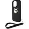 Image de DKNY DKHCP16XPBSWSK iPhone 16 Pro Max 6.9" czarny/black hardcase Wrist Strap Stock Logo (Apple iPhone 16 Pro Max), Coque pour téléphone portable, Noir